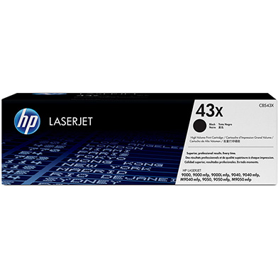 Genuine HP 43x Black Print Cartridge (30,000 pages)